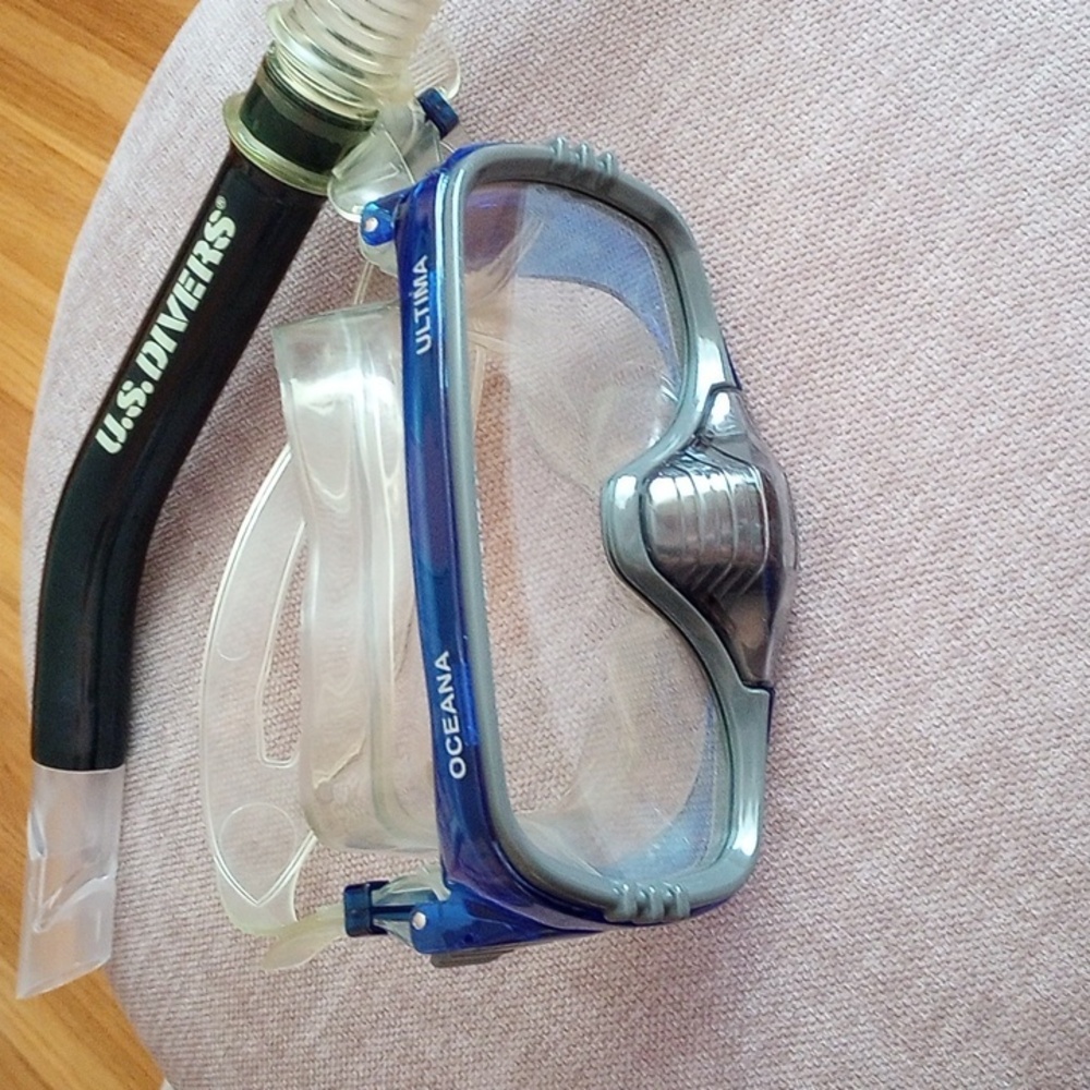 US Divers Oceans Ultima Snorkel + Mask  RARE Style!!